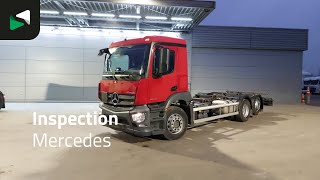 Mercedes-Benz Antos 2533 Antos 6X2 BDF ADR Full Air Suspension Lift+Steering A コンテナシャーシ販売用 - 画像 4 | Autoline JP Mercedes-Benz Antos 2533 Antos 6X2 BDF ADR Full Air Suspension Lift+Steering A コンテナシャーシ | 画像 4 - Autoline