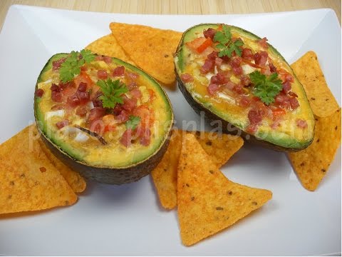 Aguacates al horno