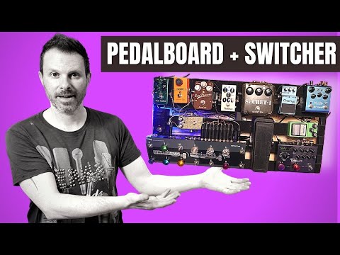 my 2021 PEDALBOARD and how to use a guitar PEDAL SWITCHER