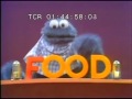 Sesame Street Cookie Monster And The Word Food