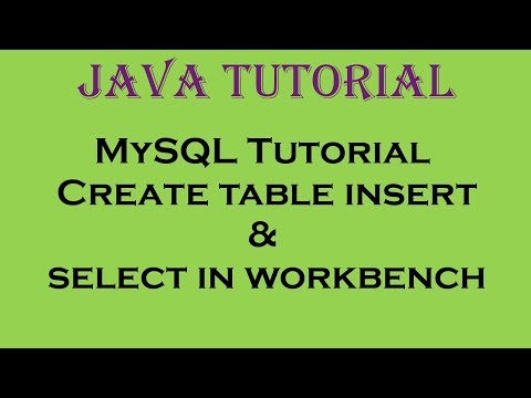 MySQL Tutorial How to connect and use MySQL Workbench