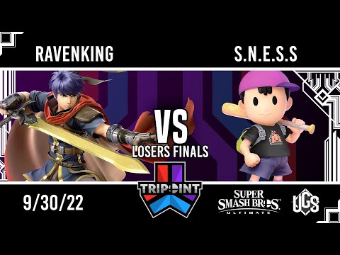 Tripoint Smash 161  -  Losers Finals  -  Ravenking(Ike) Vs. S.N.E.S.s(Ness)