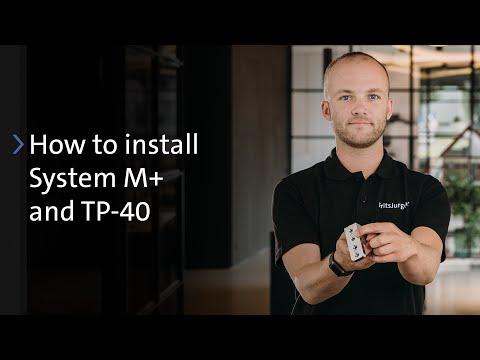 Pivot door installation - System M+ & Top pivot 40 mm  - FritsJurgens Tech