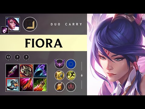 Fiora ADC vs Vayne - EUW Master Patch 25.24