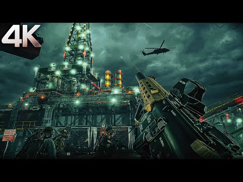 The Oilrig Hostage Raid｜Ready or Not , Dark Waters DLC｜4K