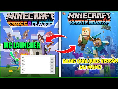 🔥BEDROCK LAUNCHER!  HOW TO GET ALL VERSIONS OF MINECRAFT PE/WIN 10!
