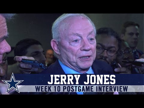 Jerry Jones Postgame Week 10 Loss vs Vikings | Dallas Cowboys 2019