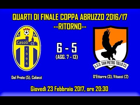CASOLI C5 6 - 5 SAN PIETRO TOLLO C5 (Ritorno Quarti Coppa Abruzzo)