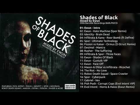 Shades of Black mixed by Ewun (2006 Barcode Recordings BARLP02CD)