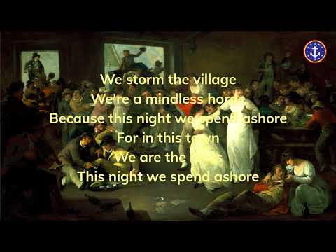 This Night We Spend Ashore - Varend Volk (Lyrics)