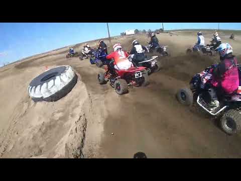 quadcross 2022 pro am crash