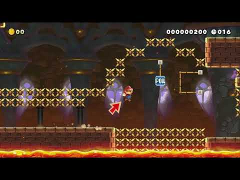 爽快 ! powポイポイ20秒スピラン ! /pow speedrun by J/M/E★もと★ - Super Mario Maker 2 - No Commentary 1bw