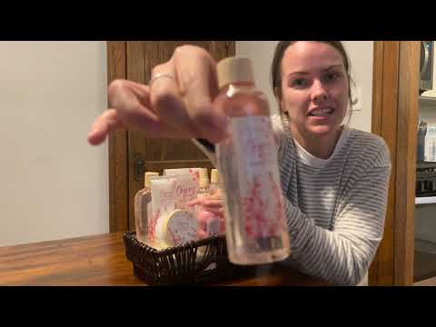 Review of Spa Gift Baskets for Women Birthday Gift Sets 10 Pcs Cherry Blossom Essential Oil Spa