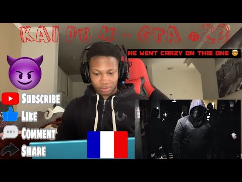 FRENCH DRILL REACTION KAI DU M - GTA #23 AMERICAN REACTION | LMERicoTv Reaction