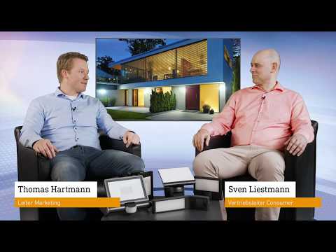 Steinel LED-Strahler XLED Home curved - anthrazit Steinel LED-Strahler XLED Home curved - anthrazit