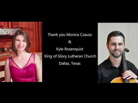 Monica Czausz and Kyle Rosenquist, Brahams Sonata
