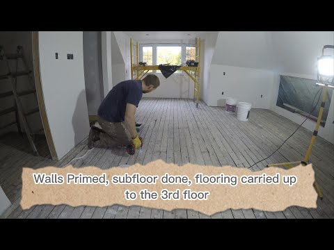 20 Attic Priming/Subfloor Installation/Flooring Delivery