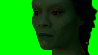 Guardians of the Galaxy "biggest idiots in the galaxy" green screen