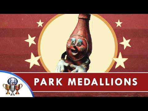 Fallout 4 Nuka World DLC - All Park Medallions for Precious Medals Quest