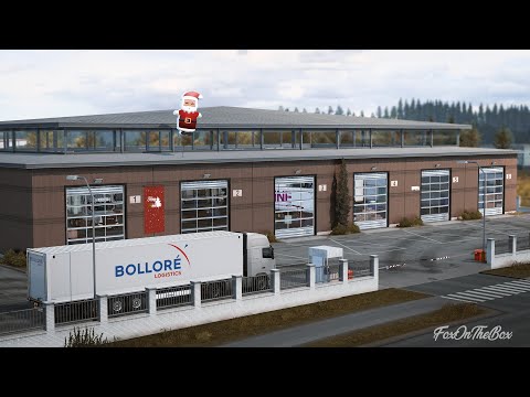 ETS2 1.43 Extended Garages & Christmas Addons | Euro Truck Simulator 2 Mod