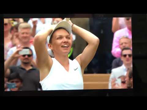 Simona Halep championship point WS 2019!!!