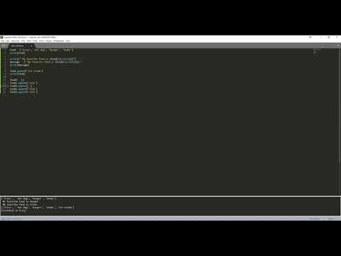 Python Tutorial Lesson 5 Adding To Arrays