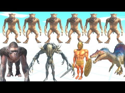 WEREWOLF FACE FACTIONS  -  ANIMAL REVOLT BATTLE SIMULATOR