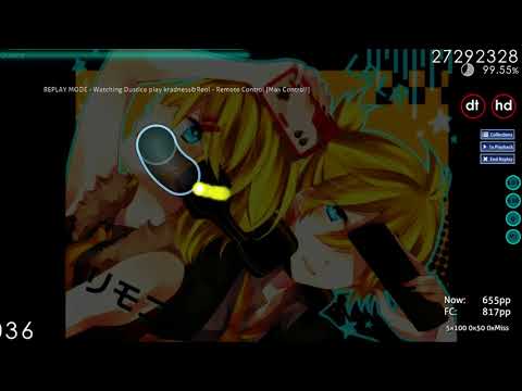 Dustice | kradness&Reol - Remote Control [Max Control!] +HDDT 99.37% 806pp #2