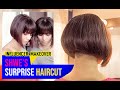The most awaited Surprise Haircut | Undercut Bob with Bangs | NYNY Unisex Salon
