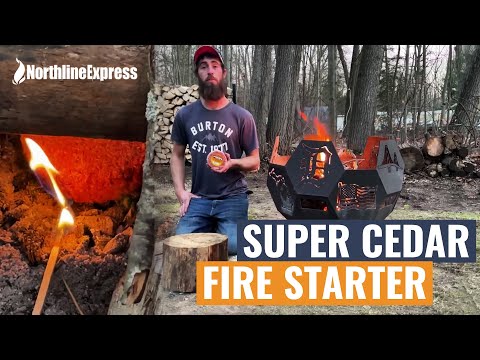 Super Cedar Fire Starter