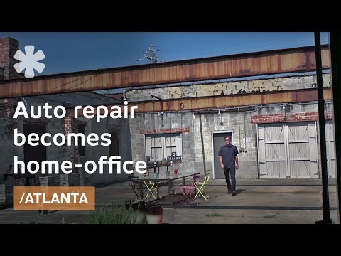 Function after form: from old auto repair to live/work space