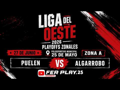 🔴 PUELEN VS ALGARROBO | RELATO RADIAL EN VIVO | ZONA A | FER PLAY