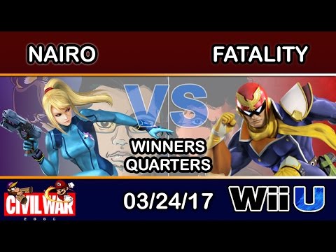 2GGC: Civil War - NRG | Nairo (Zero Suit Samus) Vs. FS | Fatality (Captain Falcon) Winners Quarters