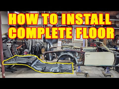HOW TO:  Install a Complete Floor on a Pontiac Firebird - Camaro First Gen F Body Car
