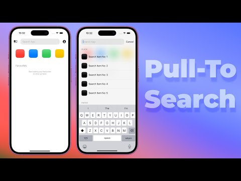 Pull To Search SwiftUI | Expandable Search Bar | iOS 17+