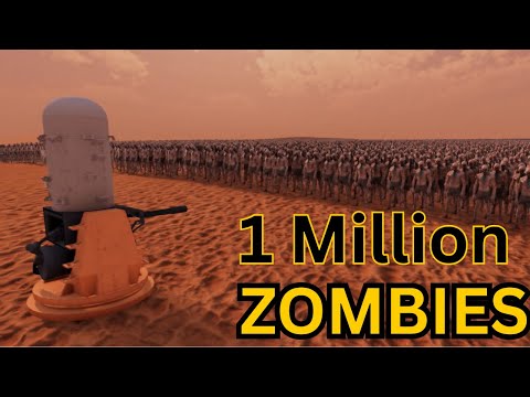 AUTO SENTRY GUNS VS 1.000.000 Zombies | UEBS2