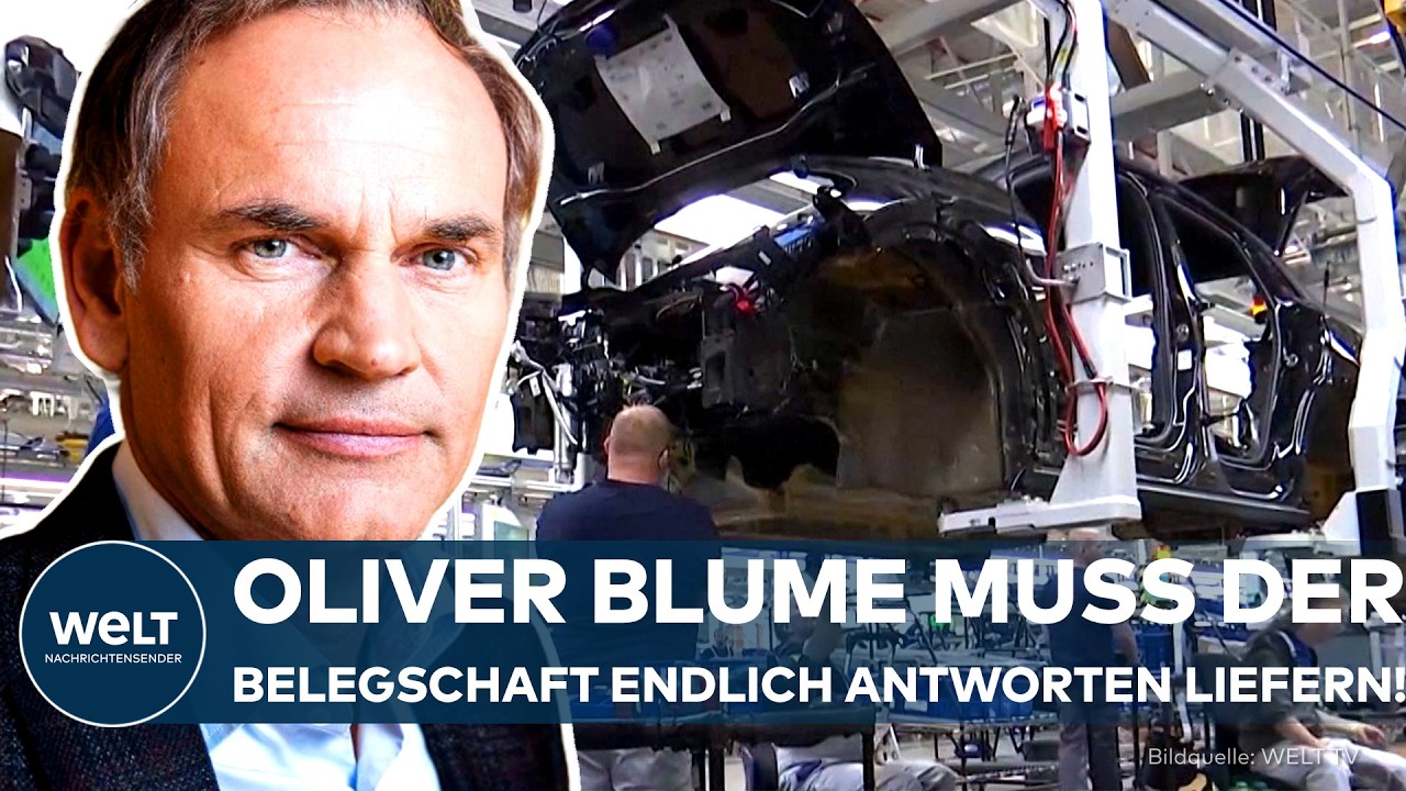 VOLKSWAGEN VOR DEM SHOWDOWN: 50.000 Jobs bedroht! VW-Chef Blume muss sich den Mitarbeitern stellen!