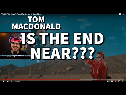 WASN'T EXPECTING THIS! | Tom Macdonald - "End Of The World" ft. John Rich (REACTION)