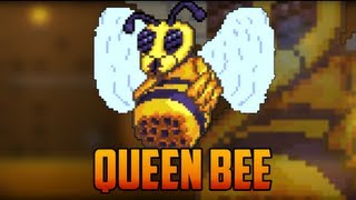 Terraria - Queen Bee Boss Fight