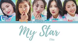 ELRIS (엘리스) - ‘My Star’ Lyrics (Color Coded Eng/Rom/Han)