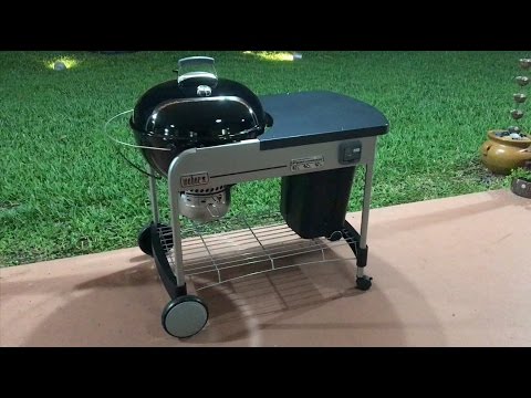 Weber 15501001 Performer Deluxe Charcoal Grill, 22-Inch, Black Review Video