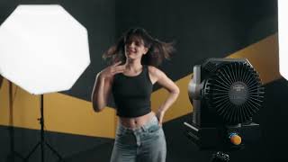 NITECORE CW30 遙控版 犀利風 攝影造型風扇 10檔風速 多種攝影器材接口 (不含電池) #電筒王