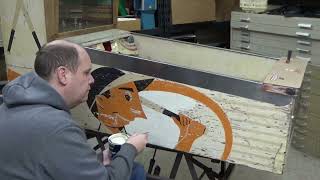 We Finished This Williams 1963 Major League Pitch And Bat Machine....