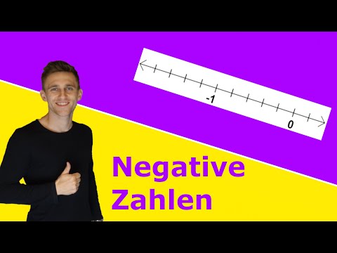 Einführung in negative Zahlen - mit Aufgaben+Lösung | LehrerBros