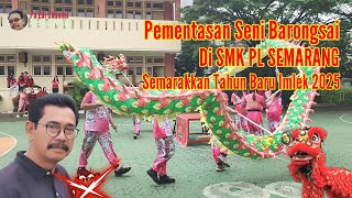 Download lagu Pementasan Seni Barongsai Di SMK PL Semarang Semarakkan Tahun Baru Imlek 2025 ~ Pa'Edi Channel mp3