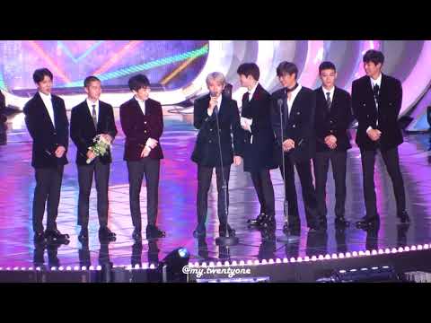 171202 MMW 춤에 일가견 있는 백현이의 센스넘치는 베스트 댄스 수상소감 'ㅅ'