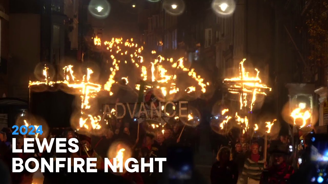 Lewes Bonfire Night 2024 Highlights