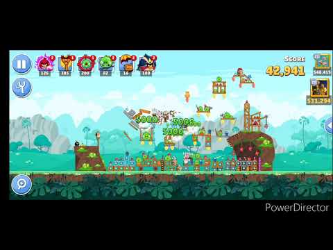 Angry Birds Friend Tournament Level 1 week 1012 Three Stars No PowerUp 04 Dec 2021
