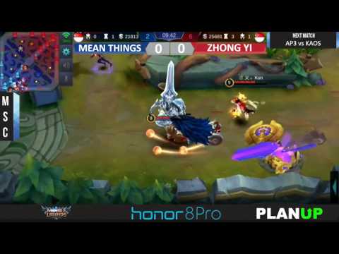 MSC Singapore Final: MT  VS   Zhongyi