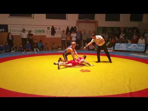 30.11.2019 RWG vs. KSC Hösbach - 71kg Freistil: Florian Lamm vs Jonas Honkannen